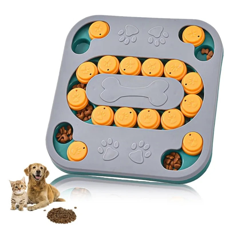 SmartyPaws Level 4: Midway Mastery IQ Puzzle Feeder for Pets