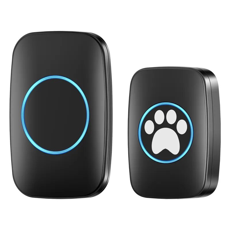 Black CACAZI Wireless Doorbell Variant 1