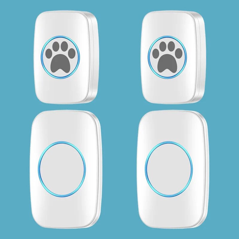 White CACAZI Wireless Doorbell Variant 2